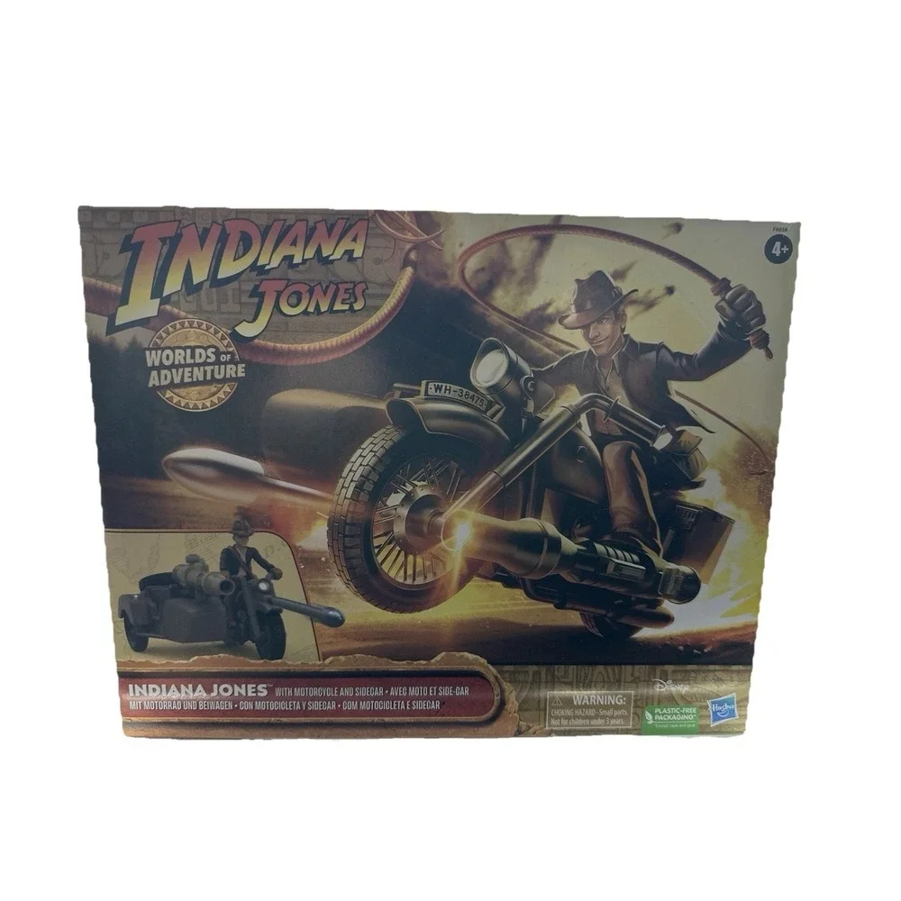 Disney Indiana Jones Worlds Of Adventure Indy Motorcycle and Sidecar
